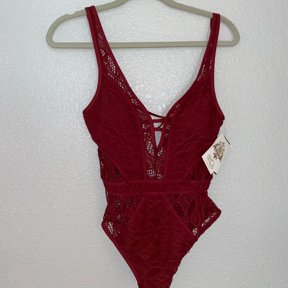 NWT BECCA Sexy wine bathing suit